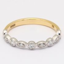 Riviera White Diamond Ring