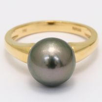 Mahina Black South Sea Pearl Ring