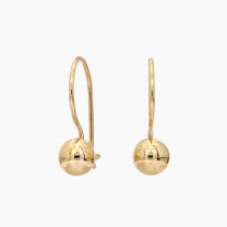 Sophia euroball earrings