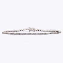 1.00 carat white diamond tennis bracelet
