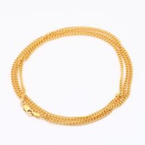 60cm 9 Karat Curb Chain