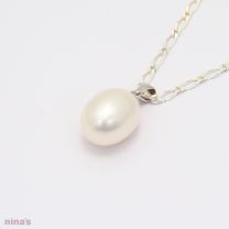 Angler White Pearl Pendant