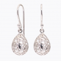 Pippa teardrop cut out earrings