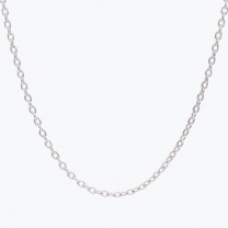 40-45cm sterling silver trace chain
