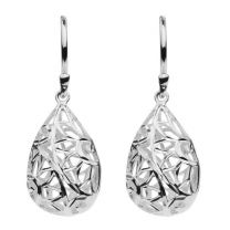 Pippa Teardrop cutout earrings