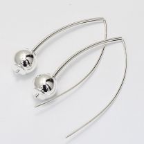 Addison Ball Pendant Hook Earrings