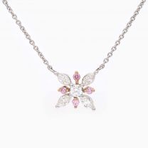 Pink Diamond Pendant Necklace — All The Brilliants