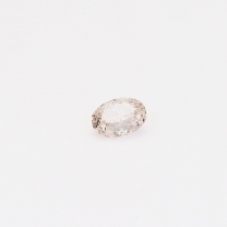 0.20 Carat oval cut fancy light pink diamond
