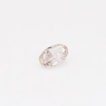 0.33 Carat oval cut fancy light pink diamond