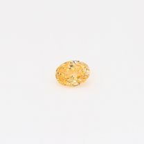 0.19 Carat fancy intense yellow diamond