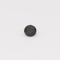 0.18 Carat round cut black diamond