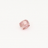 0.25 Carat cushion cut 5PR Argyle pink diamond