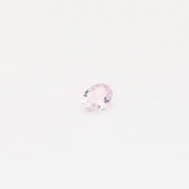 0.09 Carat oval cut 8PP Argyle pink diamond