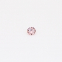 0.05 Carat round-cut FP Argyle pink diamond