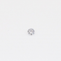 0.02 Carat round-cut BL1 Argyle blue diamond