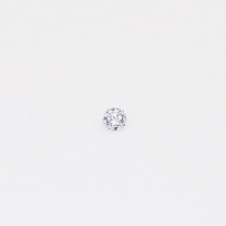 0.015 Carat round-cut BL1 Argyle blue diamond