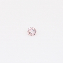 0.05 Carat round-cut FP Argyle pink diamond
