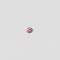 0.015 Carat round cut 5P Argyle pink diamond