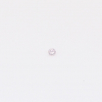 0.01 Carat round-cut FLP Argyle pink diamond