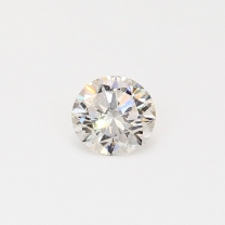 1.00 Carat round-cut GIA certified J white diamond