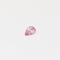 0.08 Carat pear-cut 6PP Argyle pink diamond