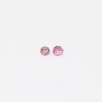 0.04 Total carat pair of FIPP Argyle pink diamonds