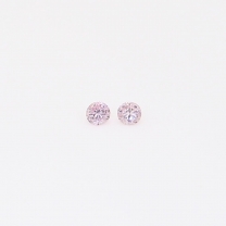 0.05 Total carat pair of FPP Argyle pink diamonds