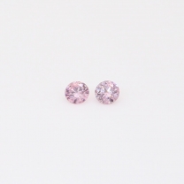 0.08 Total carat pair of FPP Argyle pink diamonds