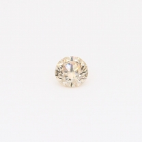 0.23 Carat round-cut champagne diamond