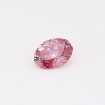 0.65 Carat oval-cut GIA certified 4P Argyle certified pink diamond