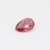 0.59 carat pear-cut 2PR certified Argyle pink diamond