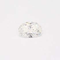 0.39 Carat oval cut white diamond