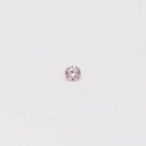 0.025 Carat Brilliant Round Cut 6PR Argyle Pink Diamond
