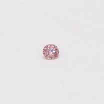 0.07 Carat round cut 5PR Argyle pink diamond