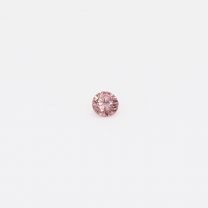 0.03 Carat Round Cut 3PR Argyle Pink Diamond