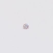 0.03 Carat round cut 6-7P Argyle pink diamond