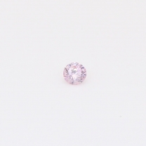 0.07 Carat round-cut FPP Argyle pink diamond