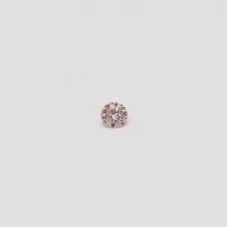 0.03 Carat round cut FIPP Argyle pink diamond