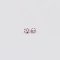 0.04 Total Carat Pair Of Argyle Pink Diamonds