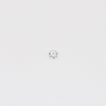0.015 Carat round-cutFGH white diamond
