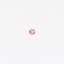0.015 Carat round cut 5P/PP Argyle pink diamond
