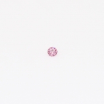 0.015 Carat round cut FIPP Argyle pink diamond