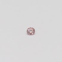 0.04 Carat Round Cut 6-7PR Argyle Pink Diamond