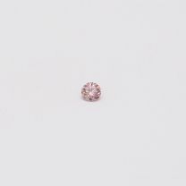 0.02 Carat Round Cut 6-7PR Argyle Pink Diamond