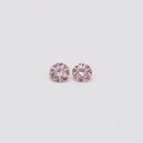 0.07 Total Carat Pair Of Argyle Pink Diamonds