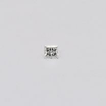 0.06 Carat Princess Cut White Diamond