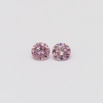 0.21 Total carat pair of 5PP Argyle pink diamonds