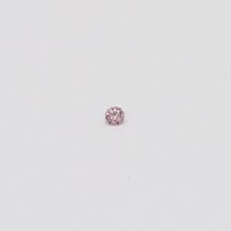 0.01 Carat round cut FIPP Argyle pink diamond