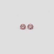 0.06 Total Carat Pair Of Argyle Pink Diamonds
