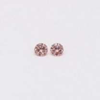 0.10 Total carat pair of Argyle pink diamonds